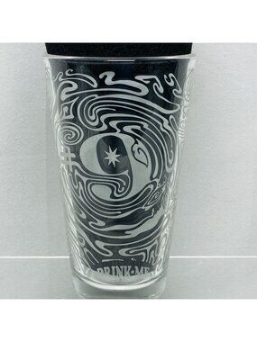 Magic Hat Brewing Co #9 Drink Me Beer Pint Glass Psychedelic Swirl Design
